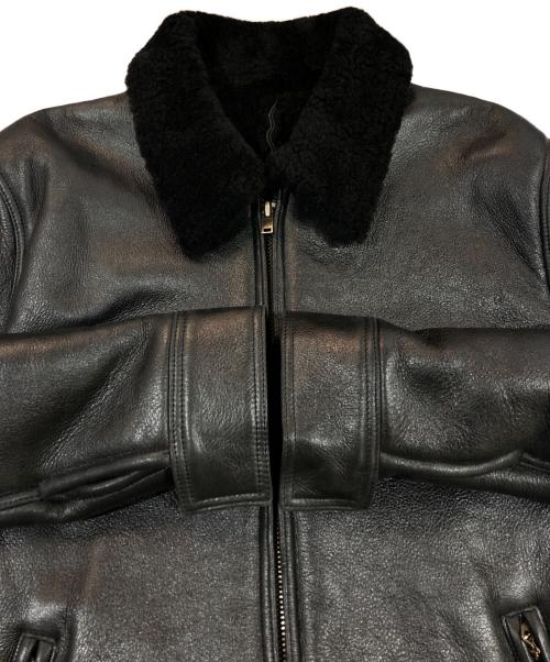 WACKO MARIA（ワコマリア）WACKO MARIA (ワコマリア) G-1/シープスキンムートンジャケット ブラック サイズ:SIZE Mの古着・服飾アイテム
