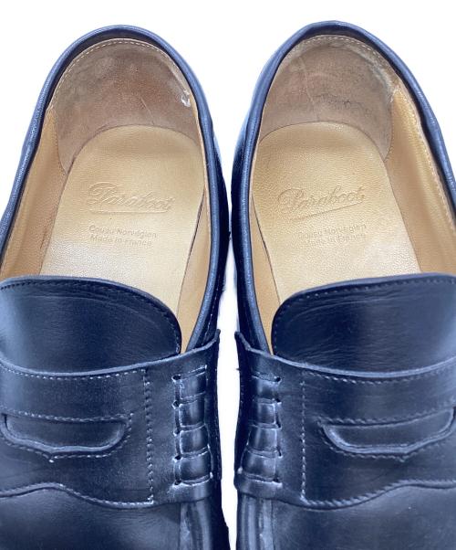 PARABOOT（パラブーツ）PARABOOT (パラブーツ) コインローファー ブラック サイズ:7の古着・服飾アイテム