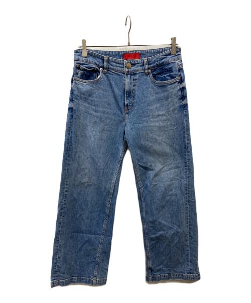 RED CARD（レッドカード）RED CARD (レッドカード) 23区 (ニジュウサンク) ワイドデニムパンツ インディゴ サイズ:40の古着・服飾アイテム