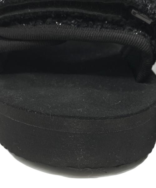 DRAWER（ドゥロワー）DRAWER (ドゥロワー) suicoke (スイコック) 別注ツイードサンダル ブラック サイズ:22cmの古着・服飾アイテム