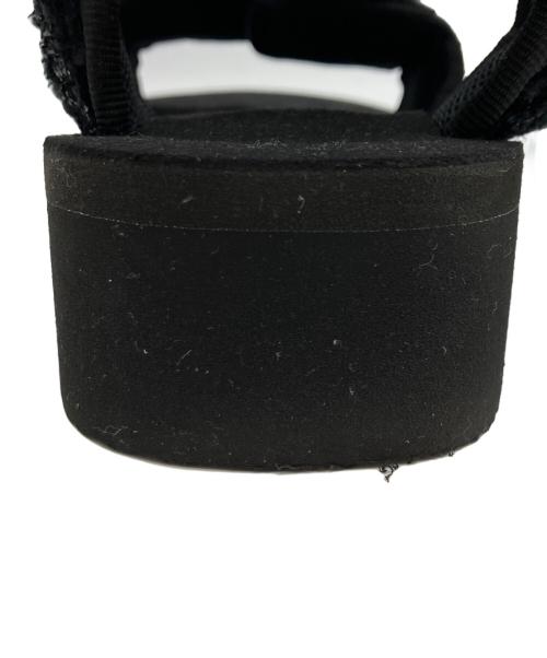 DRAWER（ドゥロワー）DRAWER (ドゥロワー) suicoke (スイコック) 別注ツイードサンダル ブラック サイズ:22cmの古着・服飾アイテム