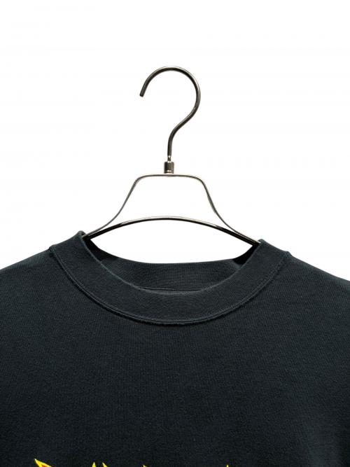 BALENCIAGA（バレンシアガ）BALENCIAGA (バレンシアガ) METAL LOGO CRASHED SS TEE/694576 TMV88 ブラック サイズ:3の古着・服飾アイテム