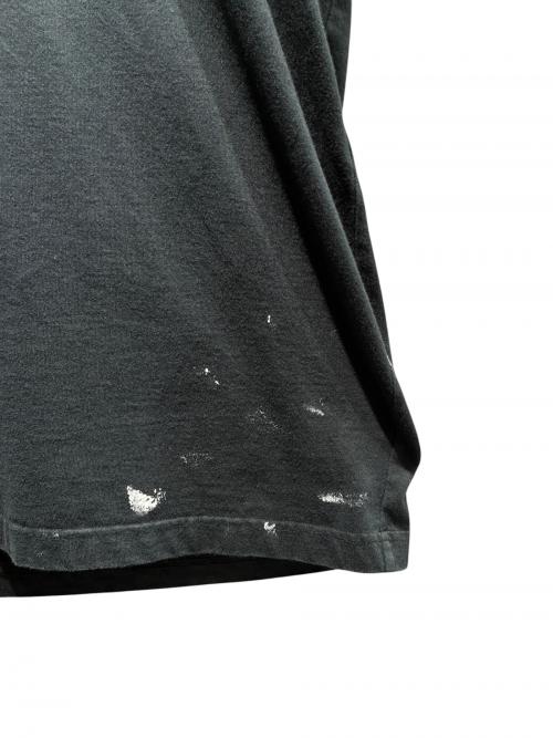 BALENCIAGA（バレンシアガ）BALENCIAGA (バレンシアガ) METAL LOGO CRASHED SS TEE/694576 TMV88 ブラック サイズ:3の古着・服飾アイテム