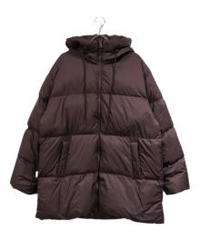 Snow peak（スノーピーク）の古着「LW Women's M Leng Heavy Down Jacket」｜ワインレッド