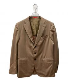 ISAIA（イザイア）の古着「テーラードジャケット」｜ブラウン