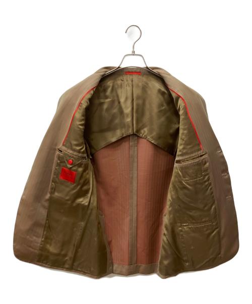 ISAIA（イザイア）ISAIA (イザイア) テーラードジャケット ブラウン サイズ:48の古着・服飾アイテム