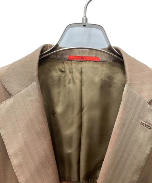 ISAIA（イザイア）ISAIA (イザイア) テーラードジャケット ブラウン サイズ:48の古着・服飾アイテム