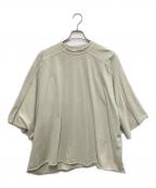 entire studiosエンタイアスタジオ）の古着「カットオフオーバーサイズTシャツ」｜グリーン