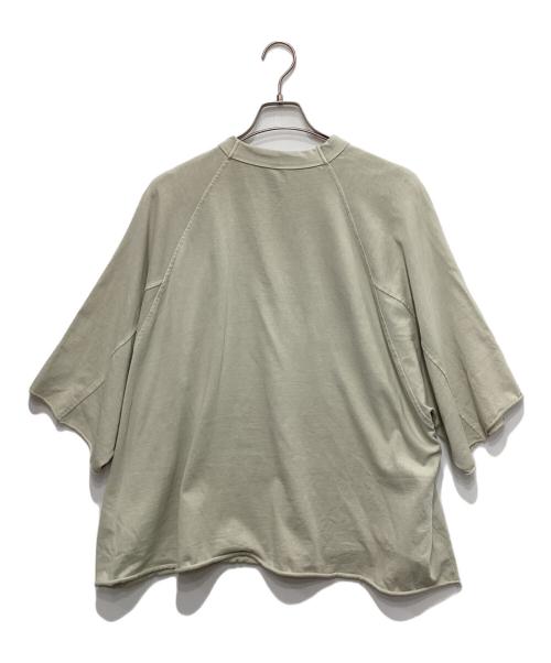 entire studios（エンタイアスタジオ）entire studios (エンタイアスタジオ) カットオフオーバーサイズTシャツ グリーン サイズ:XLの古着・服飾アイテム