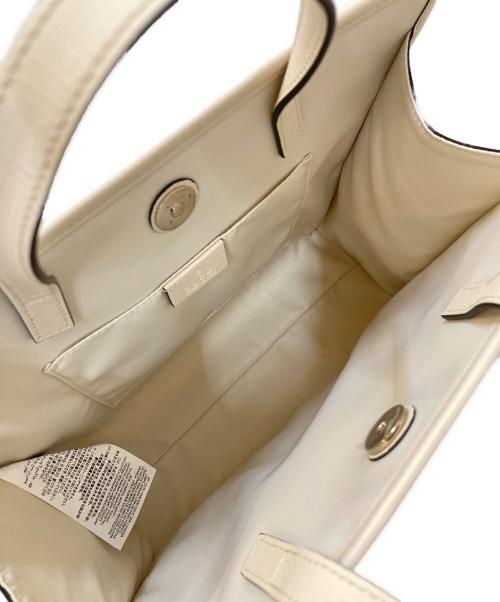 GUCCI（グッチ）GUCCI (グッチ) キム・スンヨン ドッグ プリント GG トートバッグ ブラウン×ベージュの古着・服飾アイテム