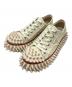 doublet（ダブレット）の古着「SPIKY CANVAS SNEAKER」｜アイボリー