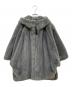 CADUNE（カデュネ）の古着「エコファーコート」｜グレー