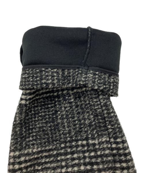 Spick and Span（スピック＆スパン）Spick and Span (スピック＆スパン) Wスライバーチェックハーフコート グレー サイズ:38の古着・服飾アイテム