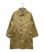 green label relaxingグリーンレーベルリラクシング）の古着「リバーシブルステンカラーコート」｜ベージュ