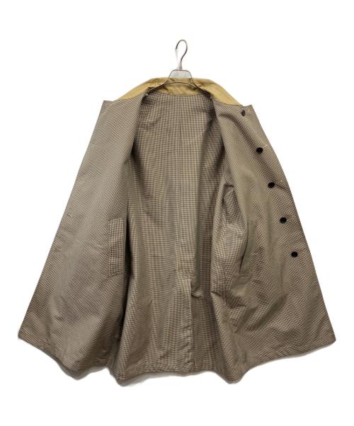 green label relaxing（グリーンレーベルリラクシング）green label relaxing (グリーンレーベルリラクシング) リバーシブルステンカラーコート ベージュ サイズ:XLの古着・服飾アイテム