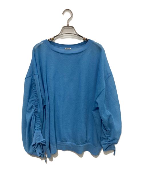 DRESSLAVE（ドレスレイブ）DRESSLAVE (ドレスレイブ) ALLONGEシアーニット ブルー サイズ:38の古着・服飾アイテム