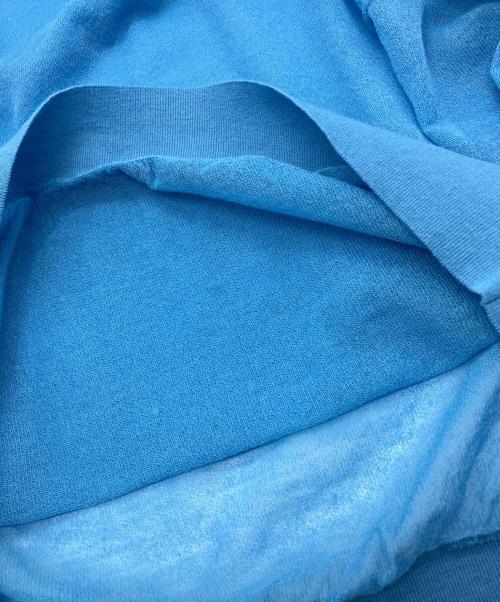 DRESSLAVE（ドレスレイブ）DRESSLAVE (ドレスレイブ) ALLONGEシアーニット ブルー サイズ:38の古着・服飾アイテム