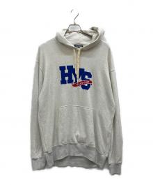 Hysteric Glamour（ヒステリックグラマー）の古着「NTL オーバーサイズパーカー」｜ライトグレー