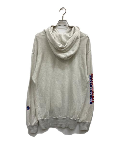 Hysteric Glamour（ヒステリックグラマー）Hysteric Glamour (ヒステリックグラマー) NTL オーバーサイズパーカー ライトグレー サイズ:XLの古着・服飾アイテム