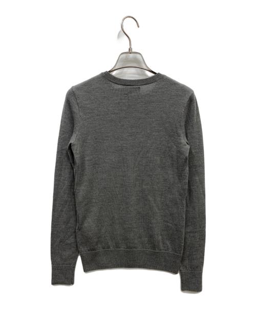POLO RALPH LAUREN（ポロ・ラルフローレン）POLO RALPH LAUREN (ポロ・ラルフローレン) クルーネックニット グレー サイズ:Sの古着・服飾アイテム