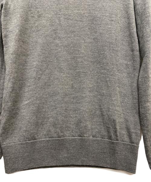 POLO RALPH LAUREN（ポロ・ラルフローレン）POLO RALPH LAUREN (ポロ・ラルフローレン) クルーネックニット グレー サイズ:Sの古着・服飾アイテム