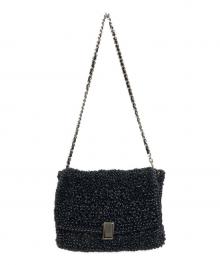 ANTEPRIMA（アンテプリマ）の古着「チェーンショルダーバッグ」｜ブラック