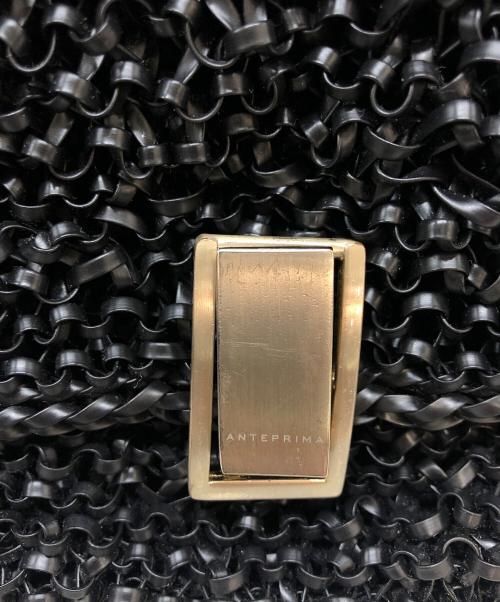 ANTEPRIMA（アンテプリマ）ANTEPRIMA (アンテプリマ) チェーンショルダーバッグ ブラックの古着・服飾アイテム