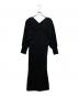 Her lip to（ハーリップトゥ）の古着「Cache- Coeur Jersey Midi Dress」｜ブラック