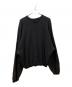 ANCELLM (アンセルム) DAMAGE HEAVY WAFFLE OVERSIZED LS チャコールグレー サイズ:2：13000円
