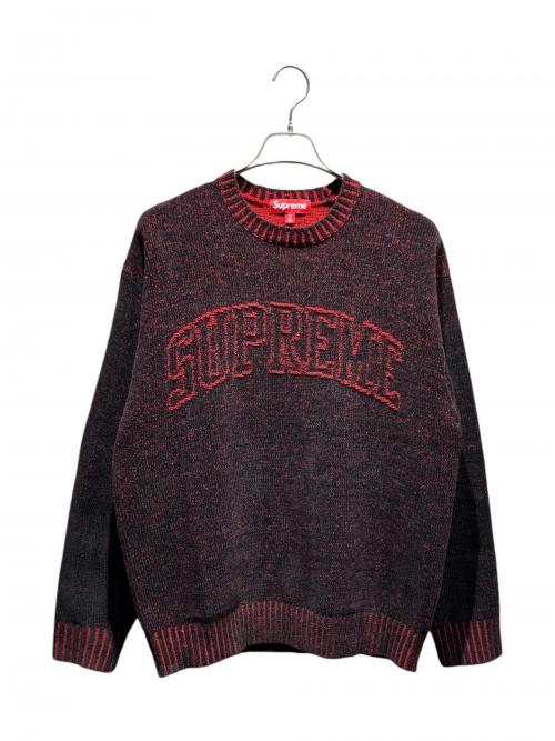 SUPREME（シュプリーム）SUPREME (シュプリーム) Contrast Arc Sweater ブラック サイズ:Mの古着・服飾アイテム
