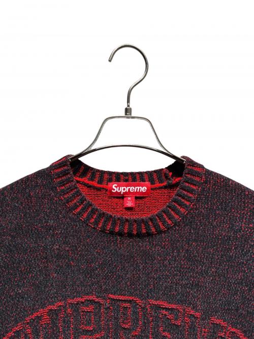 SUPREME（シュプリーム）SUPREME (シュプリーム) Contrast Arc Sweater ブラック サイズ:Mの古着・服飾アイテム
