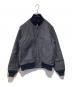 NAVY DEPARTMENT（ネイビーデパートメント）の古着「デッキジャケット」｜チャコールグレー