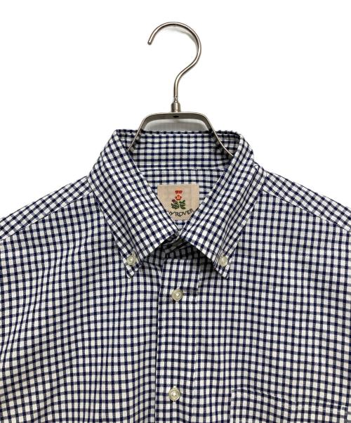 GUY ROVER（ギローバー）GUY ROVER (ギローバー) チェックシャツ ブラック サイズ:Mの古着・服飾アイテム