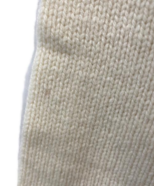 POLO RALPH LAUREN（ポロ・ラルフローレン）POLO RALPH LAUREN (ポロ・ラルフローレン) カシミヤ混ポロベアニット ホワイト サイズ:XSの古着・服飾アイテム