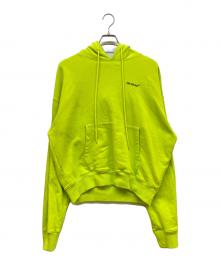 OFFWHITE（オフホワイト）の古着「Caravaggio Arrow Over Hoodie」｜イエロー