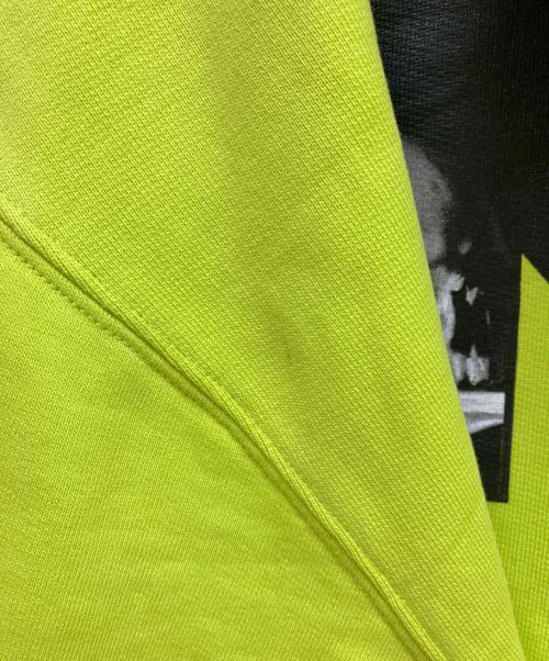 OFFWHITE（オフホワイト）OFFWHITE (オフホワイト) Caravaggio Arrow Over Hoodie イエロー サイズ:Mの古着・服飾アイテム