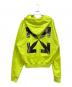 OFFWHITE (オフホワイト) Caravaggio Arrow Over Hoodie イエロー サイズ:M：20000円