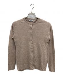JOHN SMEDLEY（ジョンスメドレー）の古着「アンサンブルカーディガン」｜ベージュ