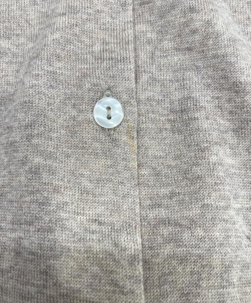JOHN SMEDLEY（ジョンスメドレー）JOHN SMEDLEY (ジョンスメドレー) アンサンブルカーディガン ベージュ サイズ:Lの古着・服飾アイテム