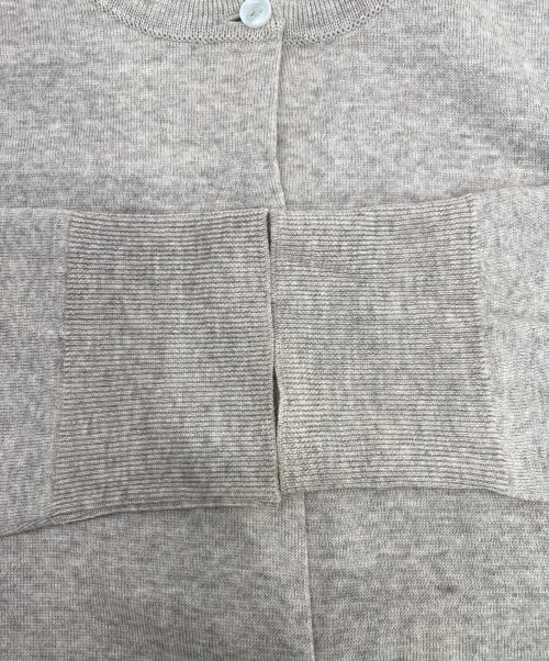 JOHN SMEDLEY（ジョンスメドレー）JOHN SMEDLEY (ジョンスメドレー) アンサンブルカーディガン ベージュ サイズ:Lの古着・服飾アイテム