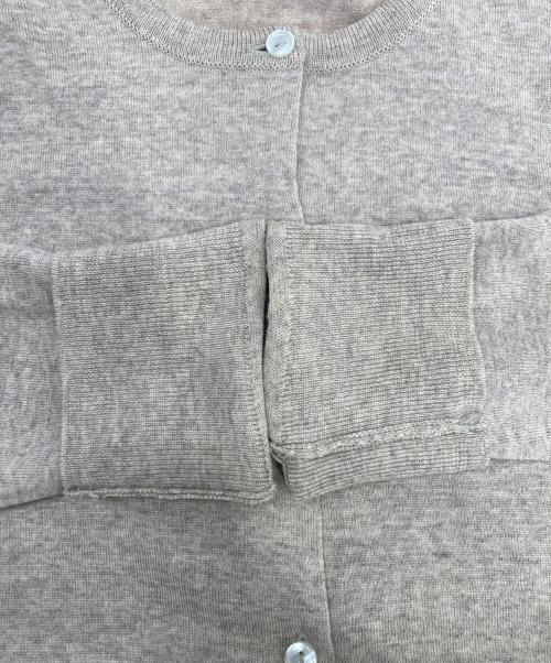 JOHN SMEDLEY（ジョンスメドレー）JOHN SMEDLEY (ジョンスメドレー) アンサンブルカーディガン ベージュ サイズ:Lの古着・服飾アイテム
