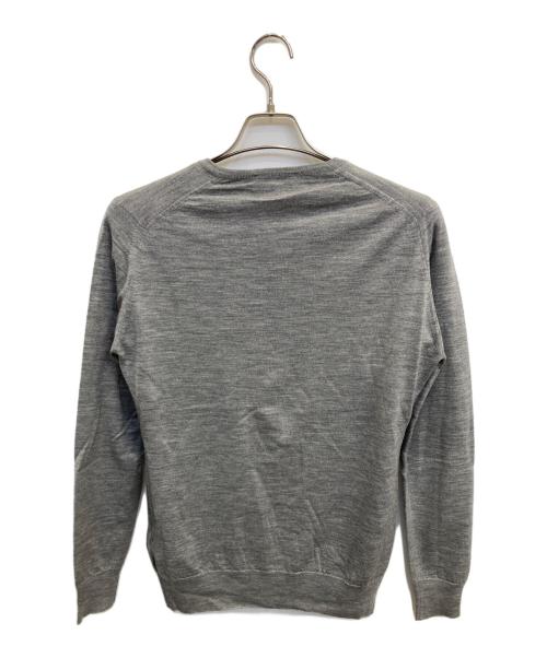 JOHN SMEDLEY（ジョンスメドレー）JOHN SMEDLEY (ジョンスメドレー) アンサンブルカーディガン グレー サイズ:Lの古着・服飾アイテム