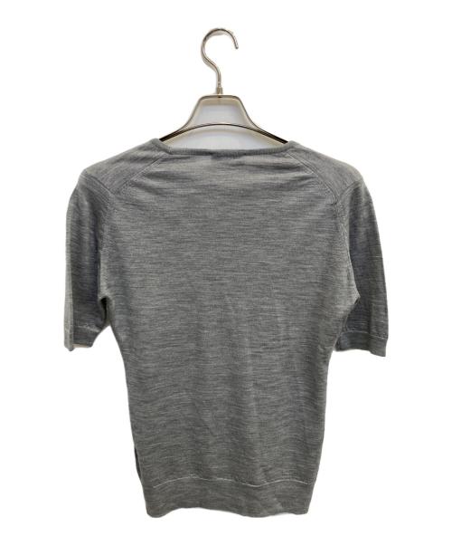 JOHN SMEDLEY（ジョンスメドレー）JOHN SMEDLEY (ジョンスメドレー) アンサンブルカーディガン グレー サイズ:Lの古着・服飾アイテム