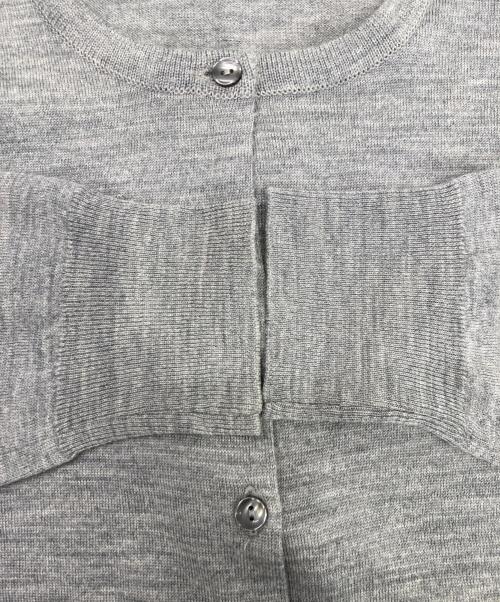 JOHN SMEDLEY（ジョンスメドレー）JOHN SMEDLEY (ジョンスメドレー) アンサンブルカーディガン グレー サイズ:Lの古着・服飾アイテム