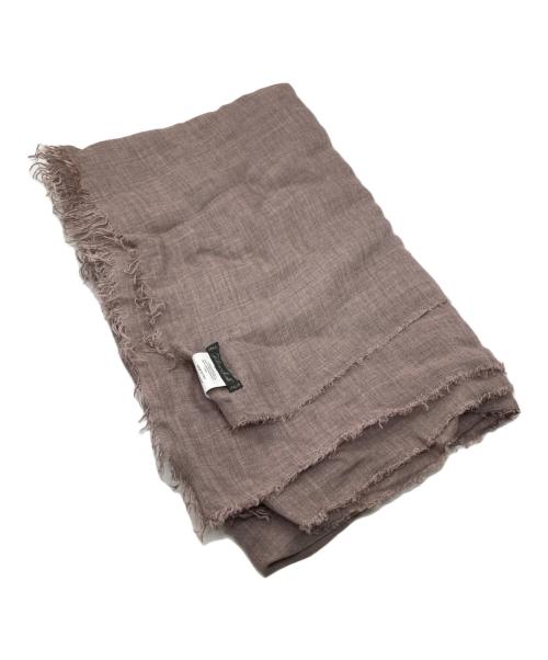 FALIERO SARTI（ファリエロサルティ）Faliero Sarti (ファリエロサルティ) カシミヤブレンドカットオフストール ピンクの古着・服飾アイテム