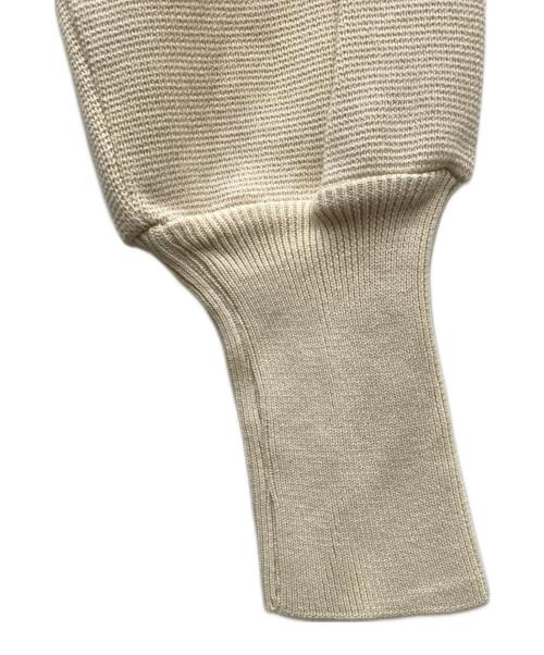 SOLAMONAT（ソラモナ）SOLAMONAT (ソラモナ) ウエハースニットドローコードプルオーバー ベージュ サイズ:FREEの古着・服飾アイテム