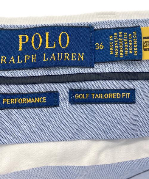 POLO RALPH LAUREN（ポロ・ラルフローレン）POLO RALPH LAUREN (ポロ・ラルフローレン) 9インチ テーラード フィット パフォーマンス ショートパンツ ホワイト サイズ:W36の古着・服飾アイテム