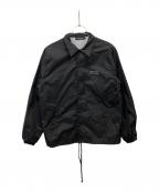 UNDERCOVERアンダーカバー）の古着「コーチジャケット」｜ブラック