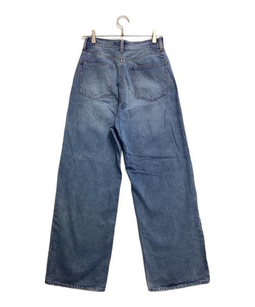 ARPEGE STORY（アルページュストーリー）ARPEGE STORY (アルページュストーリー) ワイドデニムパンツ インディゴ サイズ:SIZE２の古着・服飾アイテム