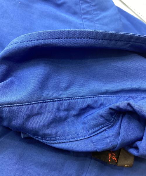 LOUIS VUITTON（ルイ ヴィトン）LOUIS VUITTON (ルイ ヴィトン) ロールアップ半袖シャツ ブルー サイズ:36の古着・服飾アイテム